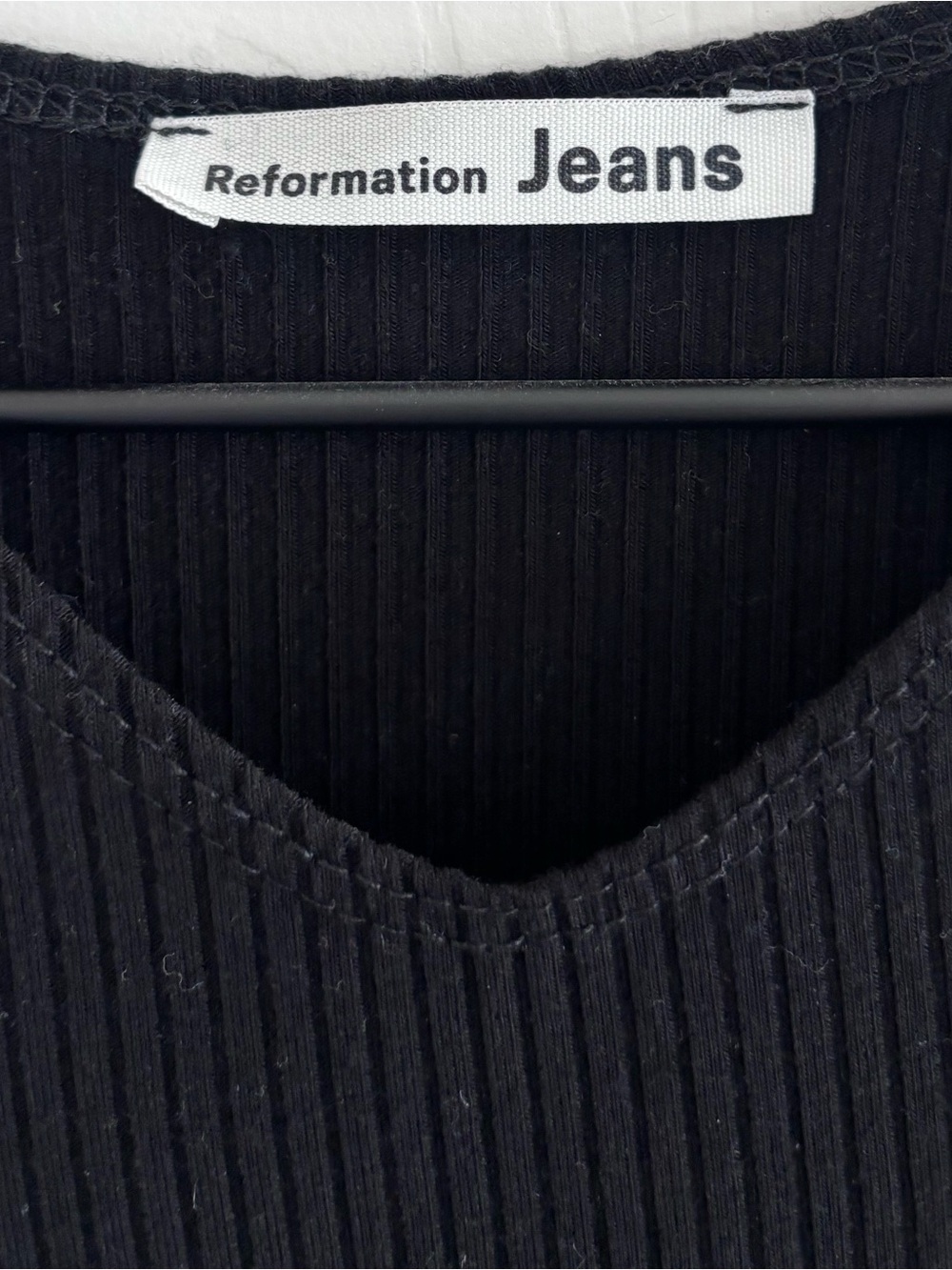 Reformation Ribbed Tank Bodysuit - Picture 5 of 5